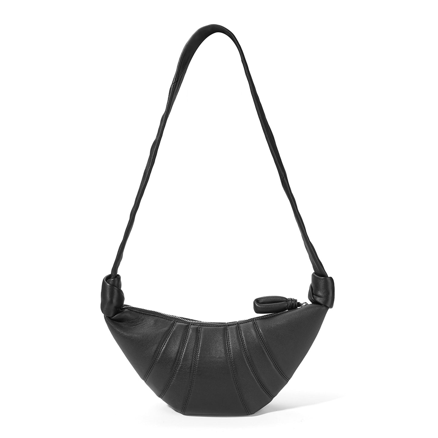 Niche Sheepskin Croissant Korean Style Idle Bags