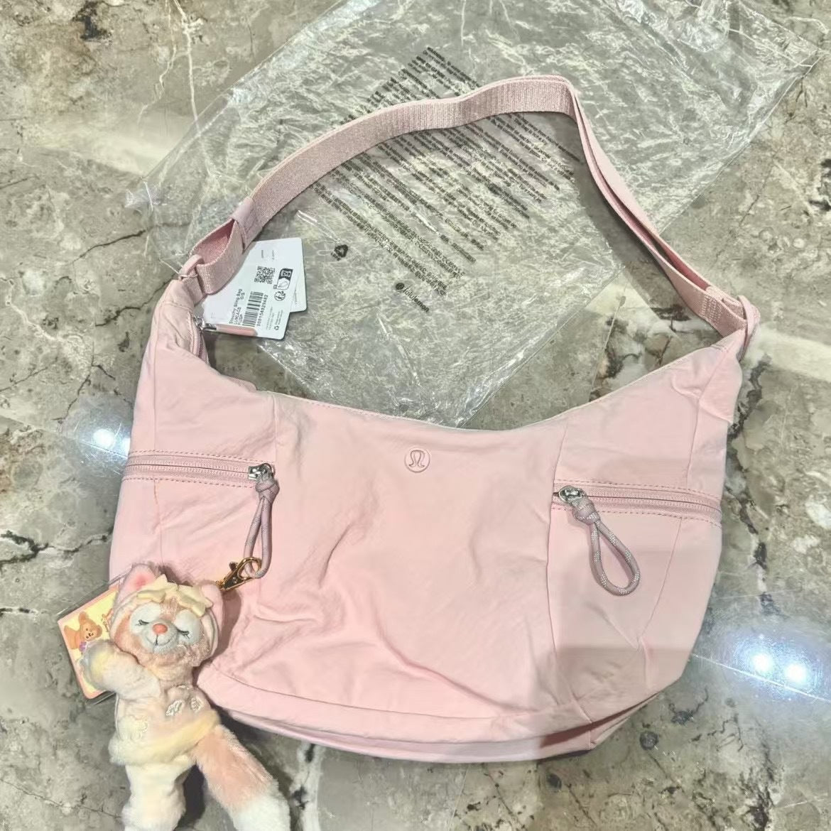 Women's Dumpling Croissant Sport Fitness Water Repellent Crossbody Bags