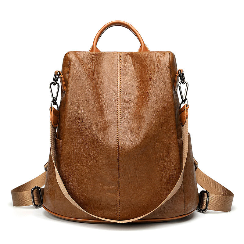 Women's Durable Comfortable Fashion Soft Leather Backpacks