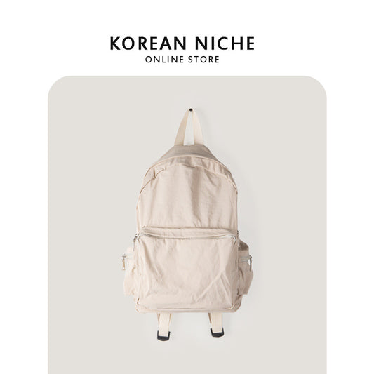 Popular Niche Simple Lightweight Nylon Large Backpacks