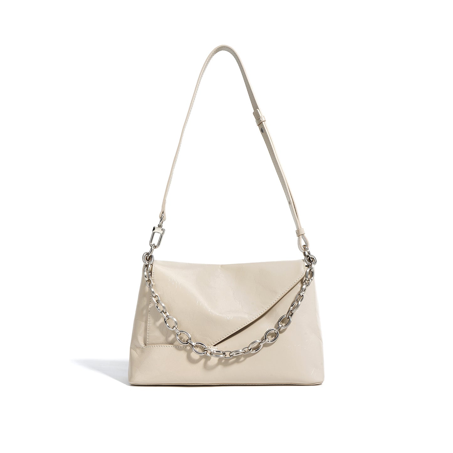 Women's Retro First Layer Cowhide Advanced Simple Bags