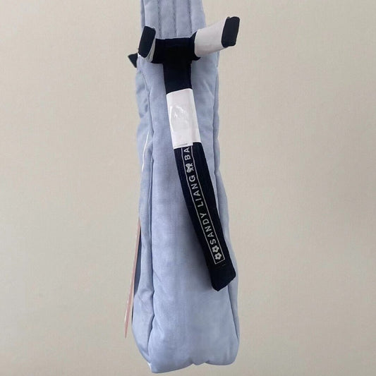 Women's Design Underarm Fashion Trend Sky Blue Handbags