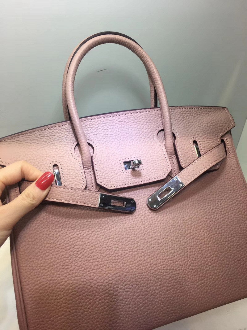 Women's Grain First Layer Cowhide Sier Genuine Handbags
