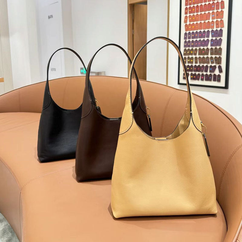 Women's Simple Large Capacity Totes Style Underarm Tote Bags