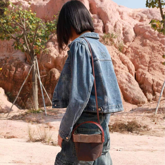 Women's High-grade Genuine Leather Simple Large Capacity Handbags