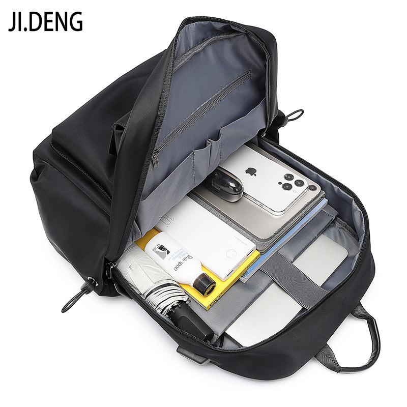 Women's & Men's Computer Business Large Capacity Junior High Backpacks