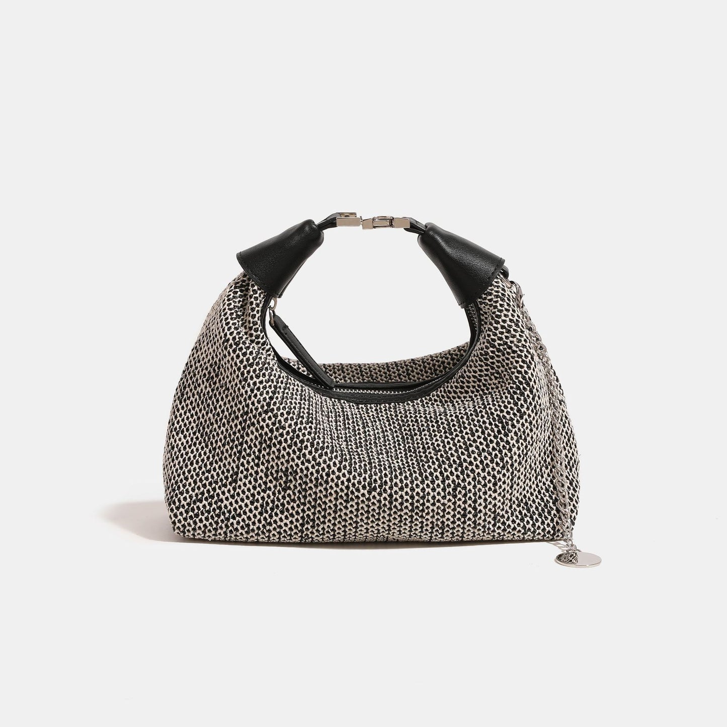Women's Straw Woven Dumpling Summer Vacation Beach Handbags