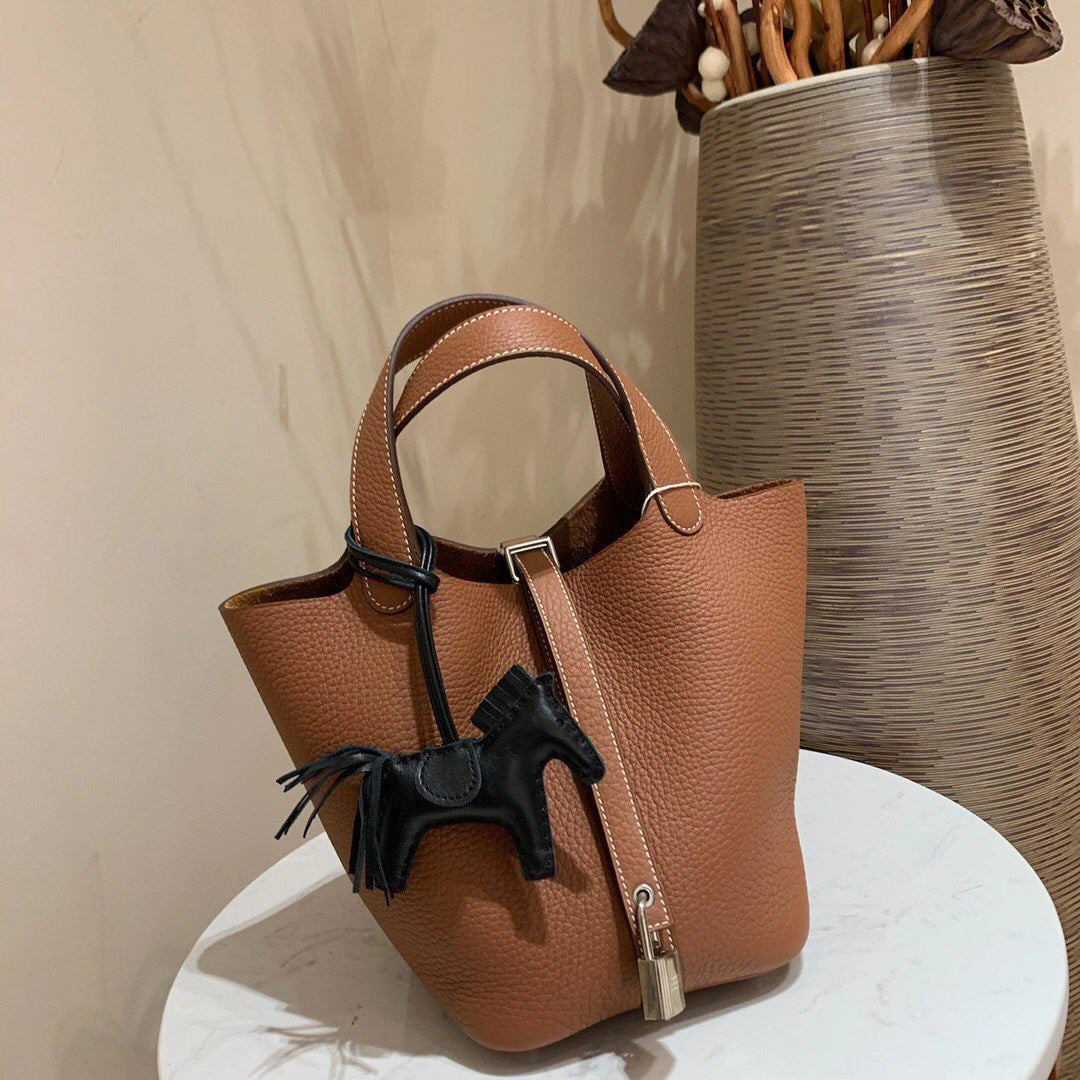 Women's Vegetable Basket For Hand Holding Fashion Bucket Bags