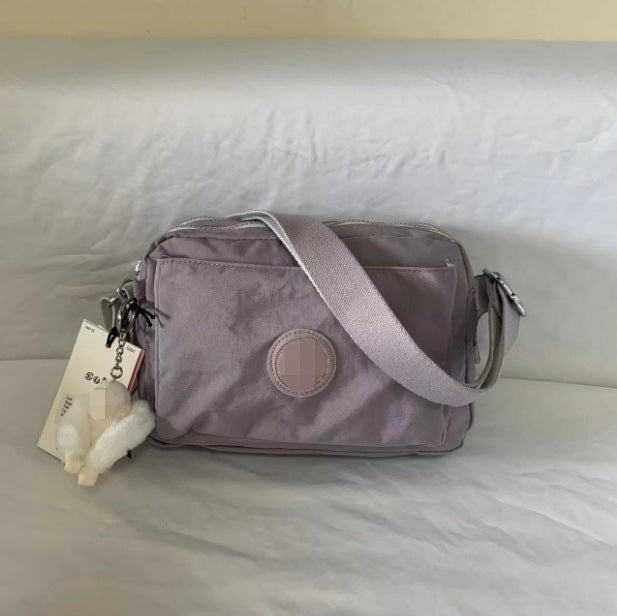 Women's Popular Spring Nylon Monkey Pocket Crossbody Bags