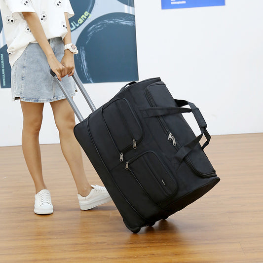 Cloth Unisex Large Capacity Foldable Boarding Bags