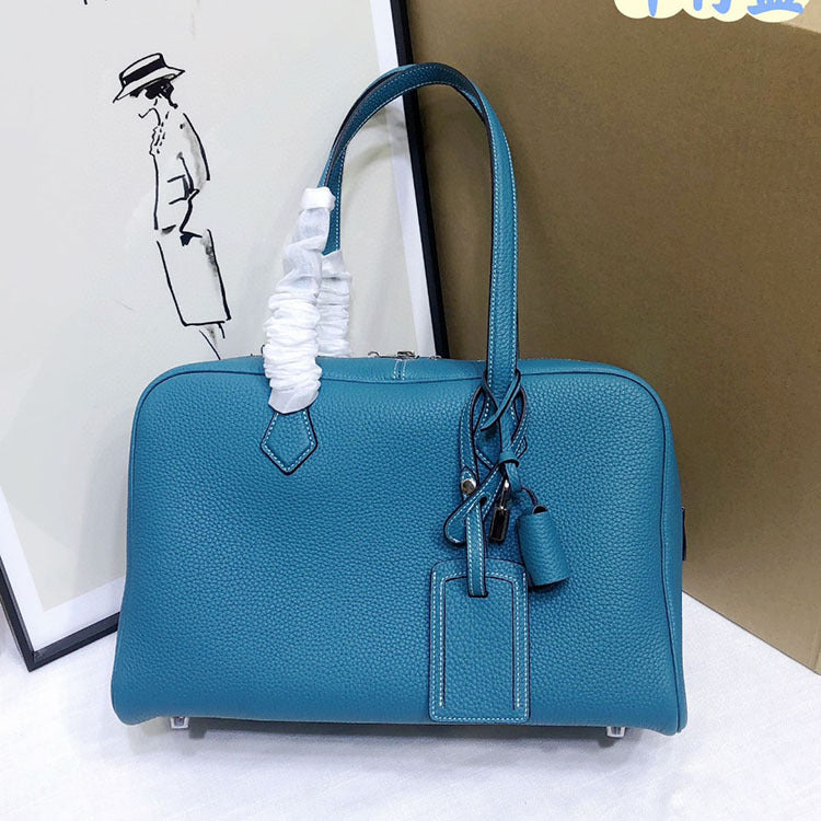 Women's Victoria Layer Cowhide Large Capacity Leather Handbags
