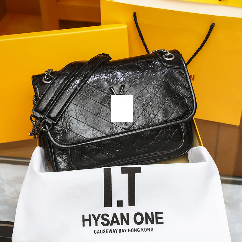 Underarm Female Wandering Vintage Chain Live Crossbody Bags