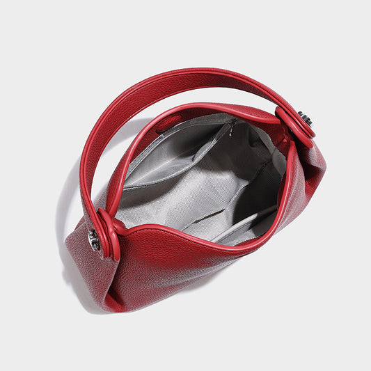 Female Niche High Sense Versatile Solid Crossbody Bags