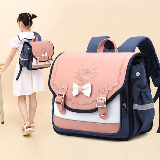 Grade To Boys Spine Protection Burden Elementary School Students' Schoolbags