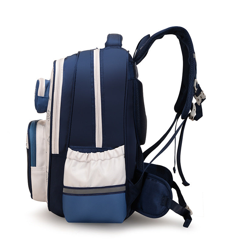 Primary Burden Reduction Large Capacity Waterproof Elementary School Students' Schoolbags