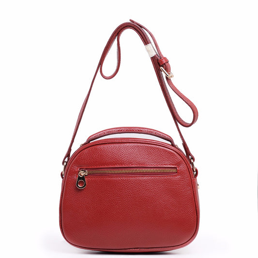 Women's Fashion Twist First Layer Cowhide One Genuine Shoulder Bags