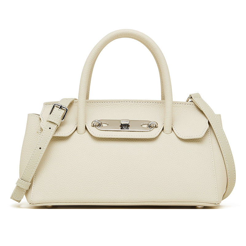 Women's Genuine Leather Platinum Kelly Mother Handbags