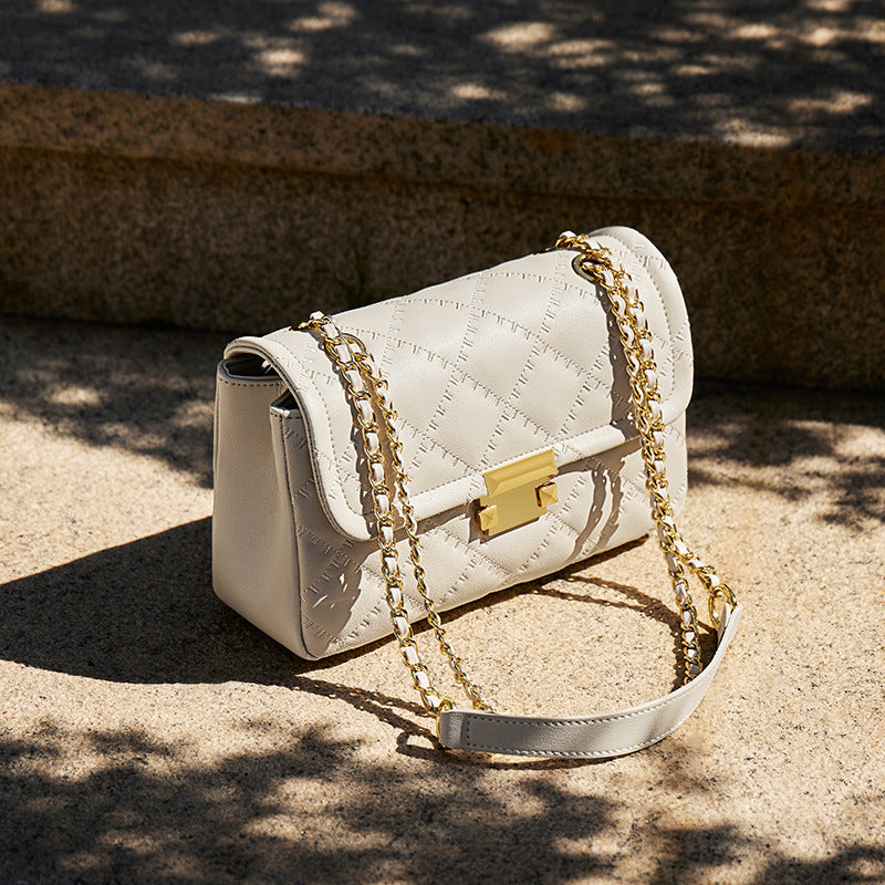 Summer Chain Fashion Genuine Leather Popular Shoulder Bags