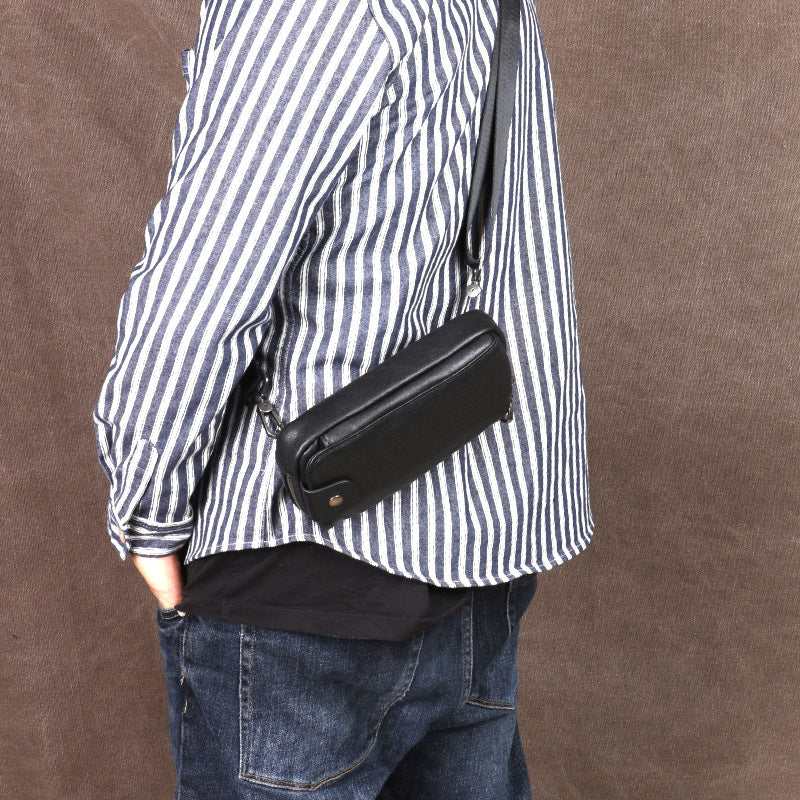 Men's Genuine Leather Summer Multifunctional Cattle Tide Men's Messenger Bags