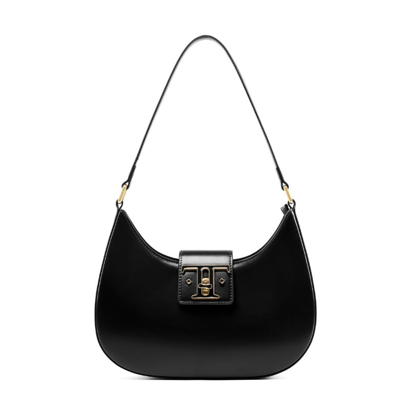 Women's Designer High-grade Underarm Moon French Style Crossbody Bags