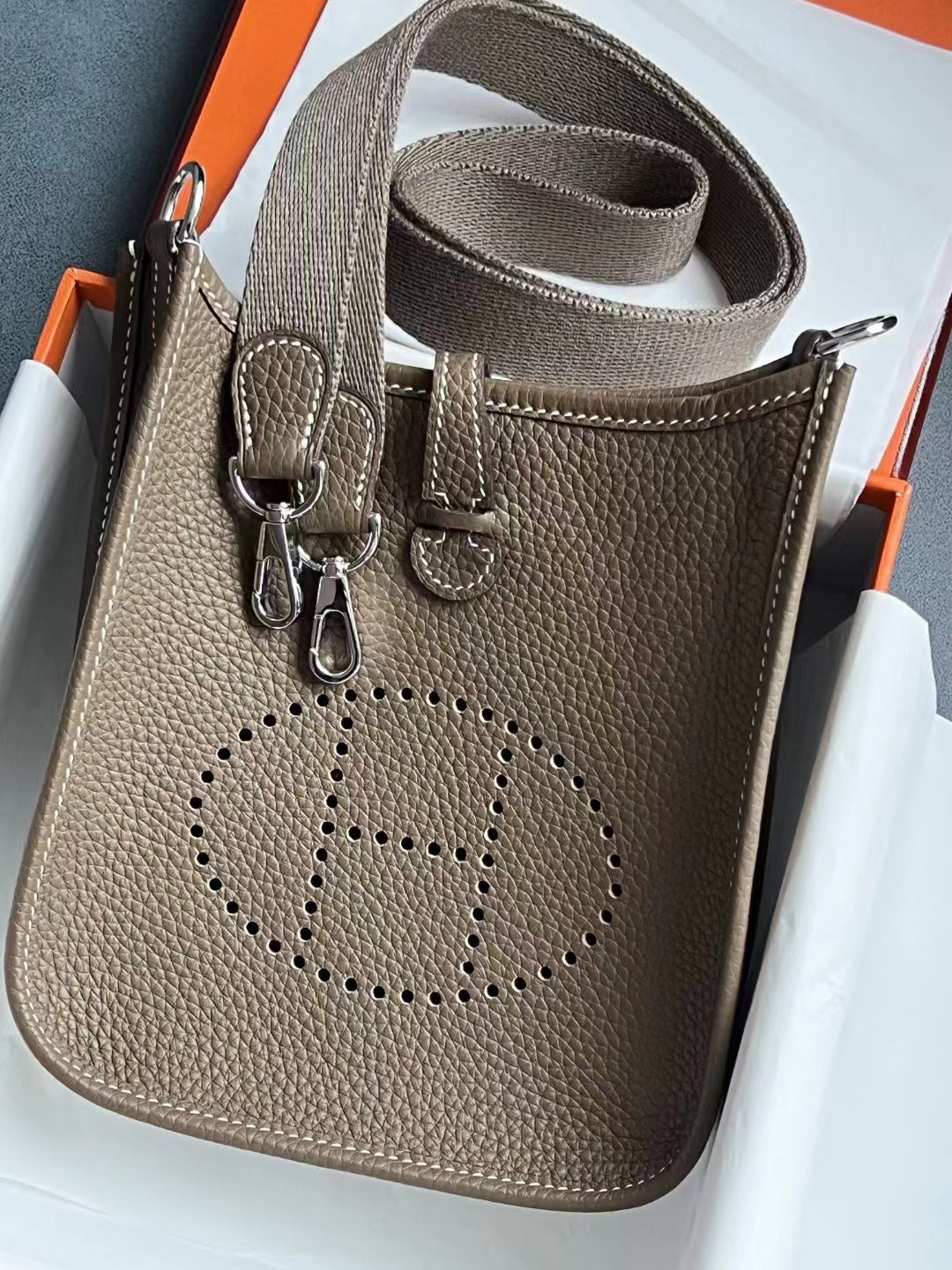 Women's Handmade Wax Line First Layer Cowhide Mini Genuine Leather Shoulder Bags