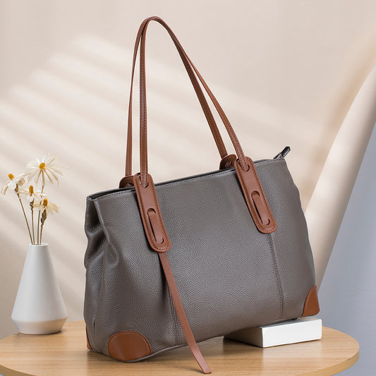 Women's Genuine Leather Fashion Large Capacity Totes Tote Bags