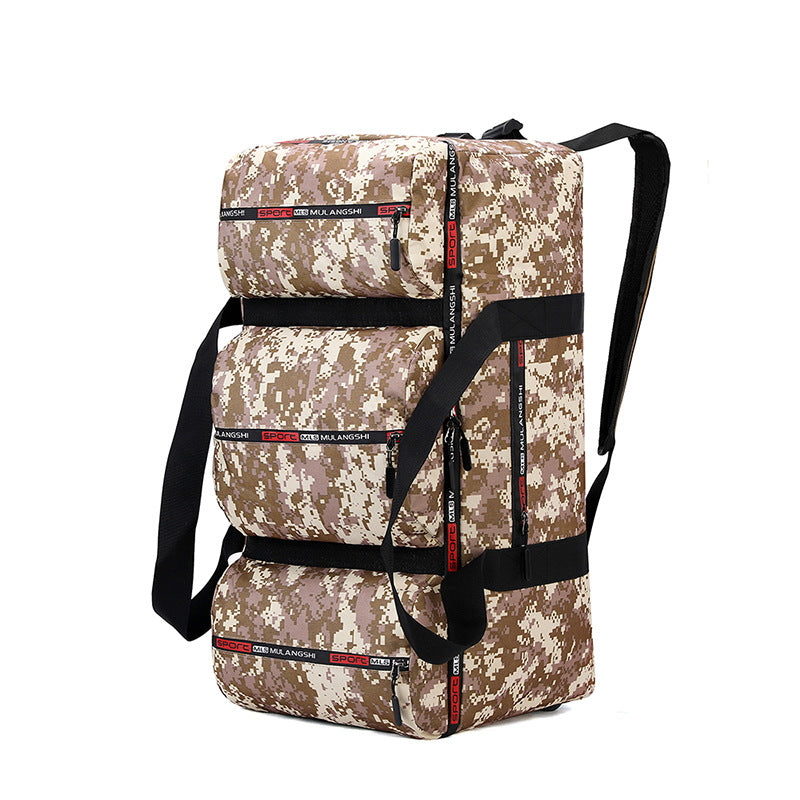 Women's & Men's & Large Capacity Storage Camouflage Travel Bags