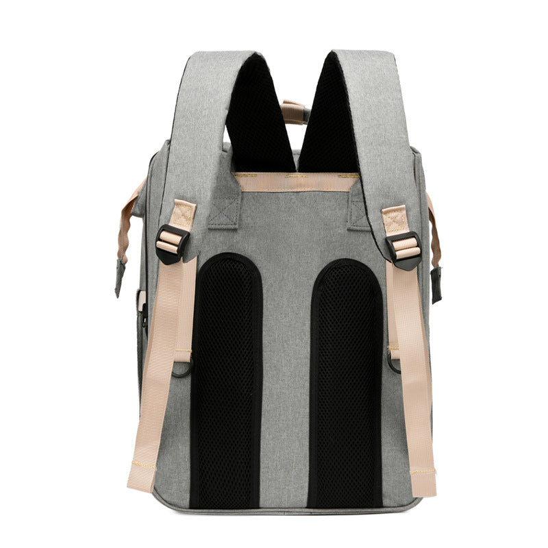 Folding Crib Mummy Bed Diaper Fashion Mom Bags