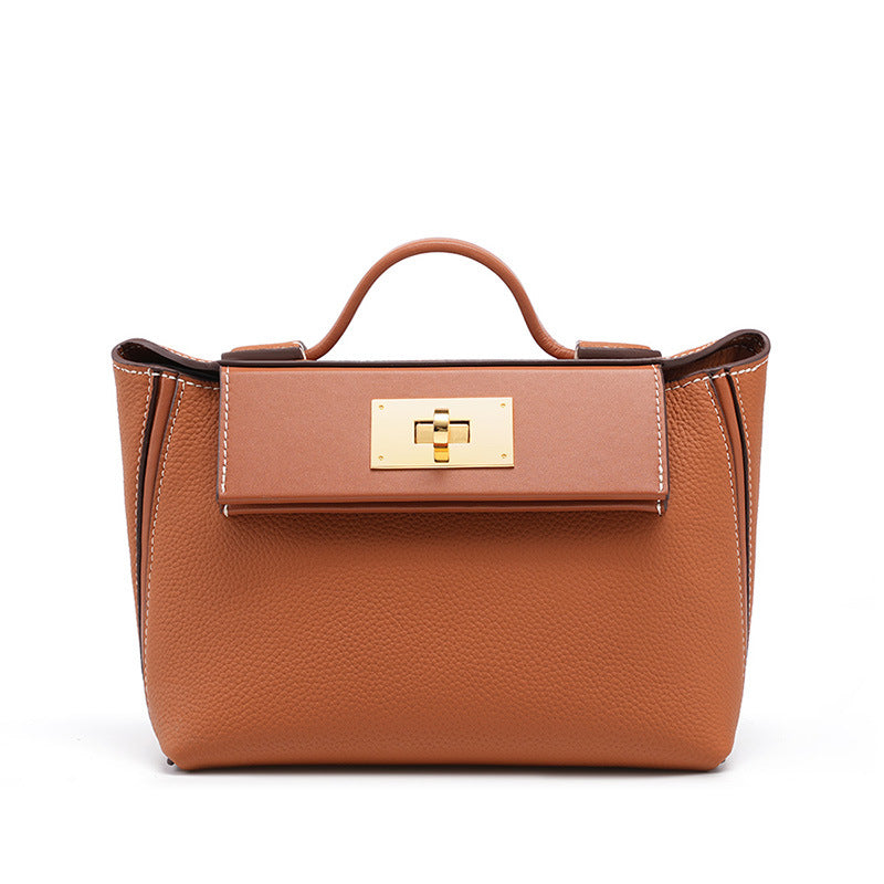 Layer Cowhide Dumpling Wings Style Kelly Shoulder Bags