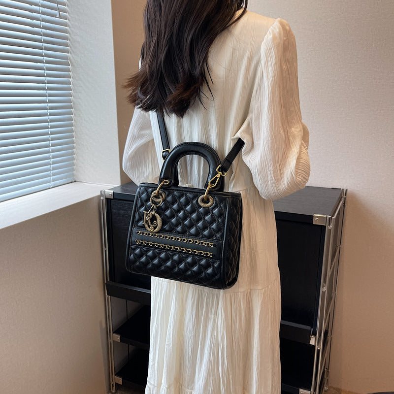 Women's Light Luxury Printed High-grade Diana Niche Crossbody Bags