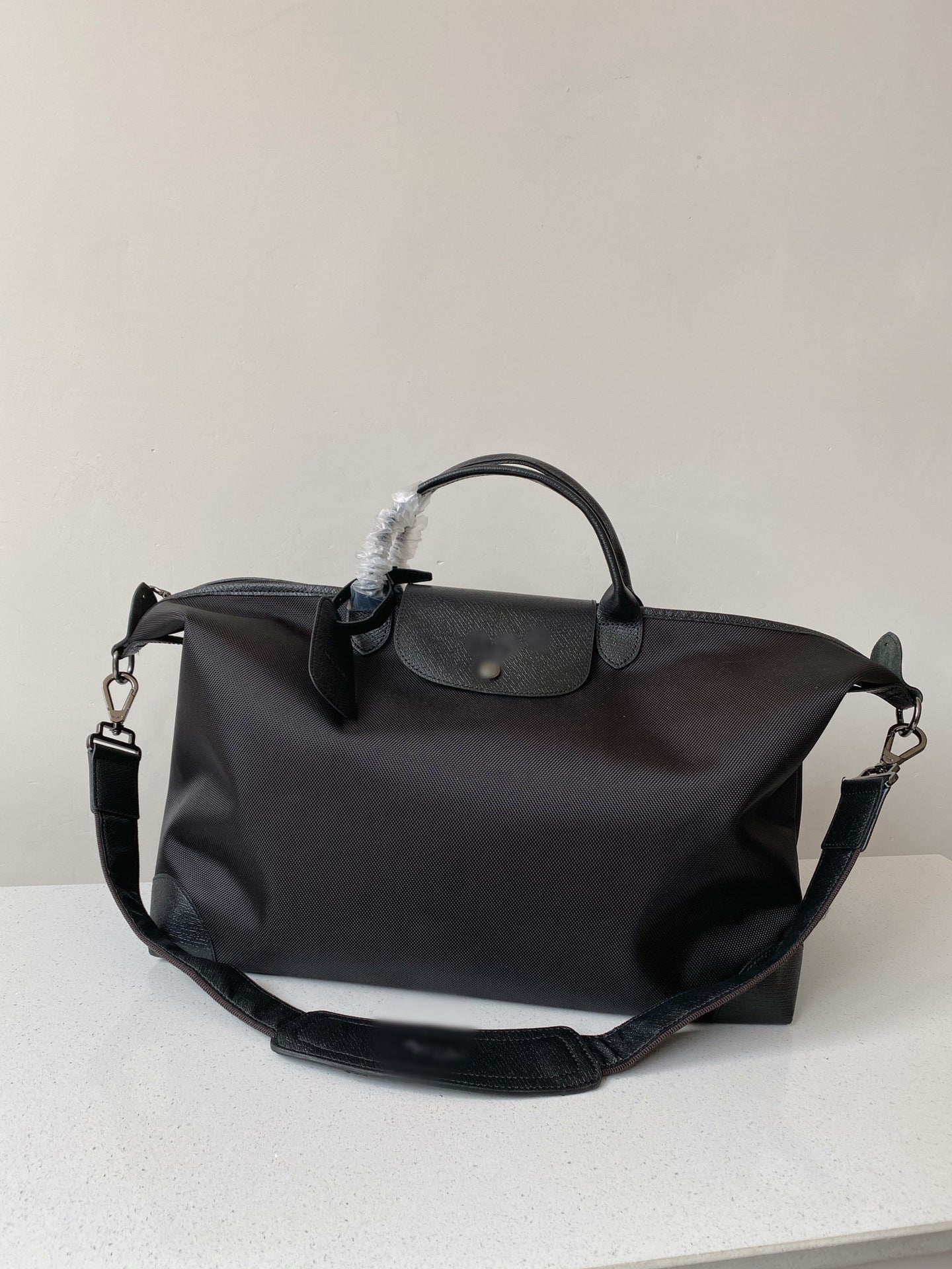 Women's French High Quality Underarm Nylon Large Handbags