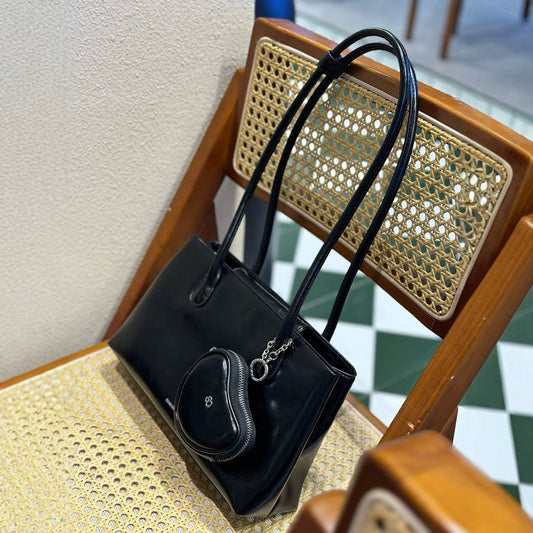 Underarm Large Capacity Love Earphone Mother Shoulder Bags