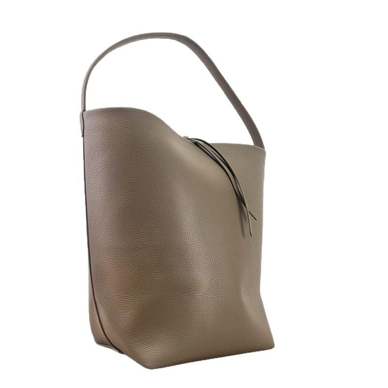 Large Capacity Underarm High Sense Light Bucket Bags