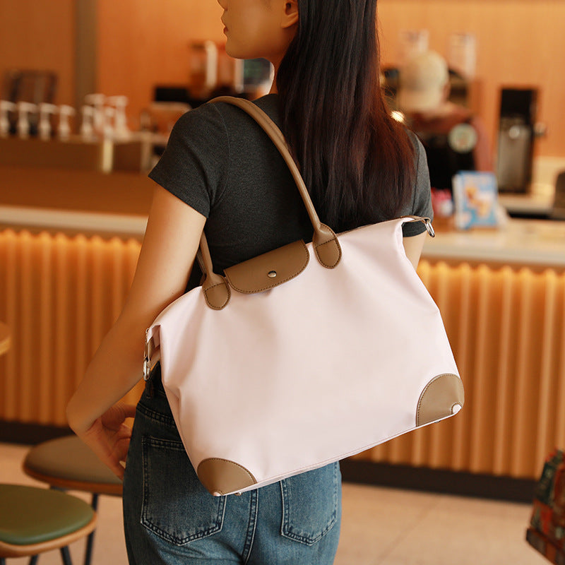 Dumpling Underarm Nylon Advanced Feeling Tong Crossbody Bags