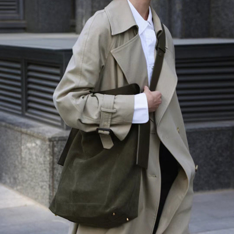 Loose Suede Under The Mountain Lazy Shoulder Bags