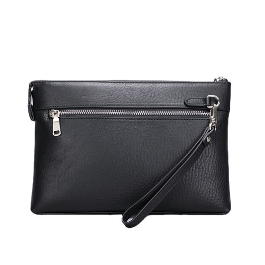 Men's Leather Clutch Male First Layer Cowhide Men's Handbags
