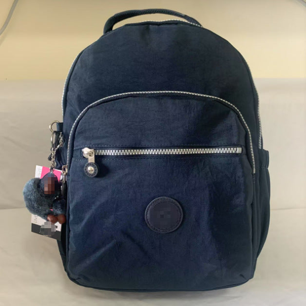 Summer Nylon Monkey Medium Side Commuter Backpacks