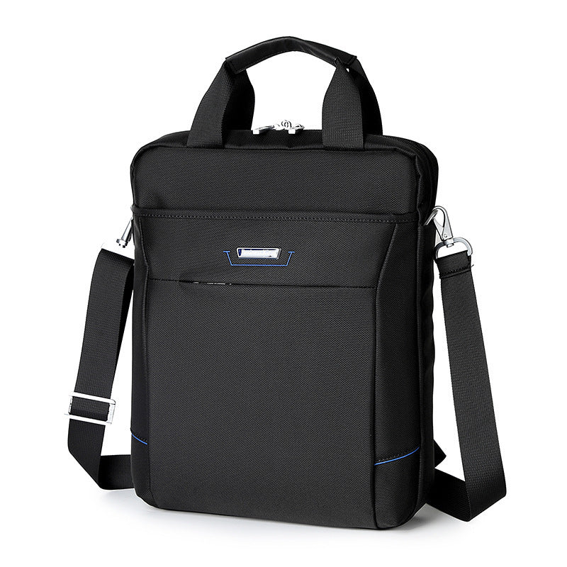 New Trendy Business Vertical Portable Tide Men's Messenger Bags