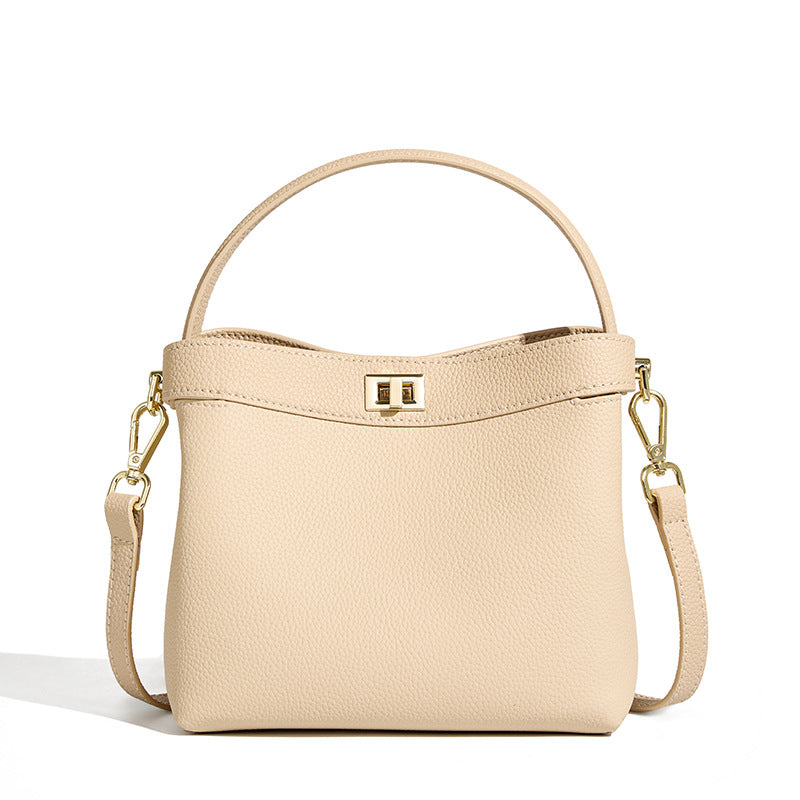 Commuter High-grade Genuine Leather Single Female Crossbody Bags