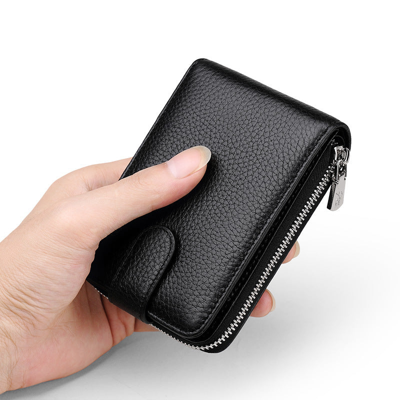 King Paul Driving License Integrated Genuine Card Holder