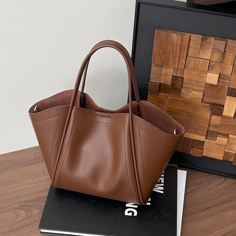 Women's Genuine Leather Wings Style Commuter Large Handbags