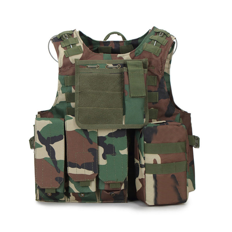 Amphibious Vest Field Camouflage Self-defense Combat Sports Backpacks