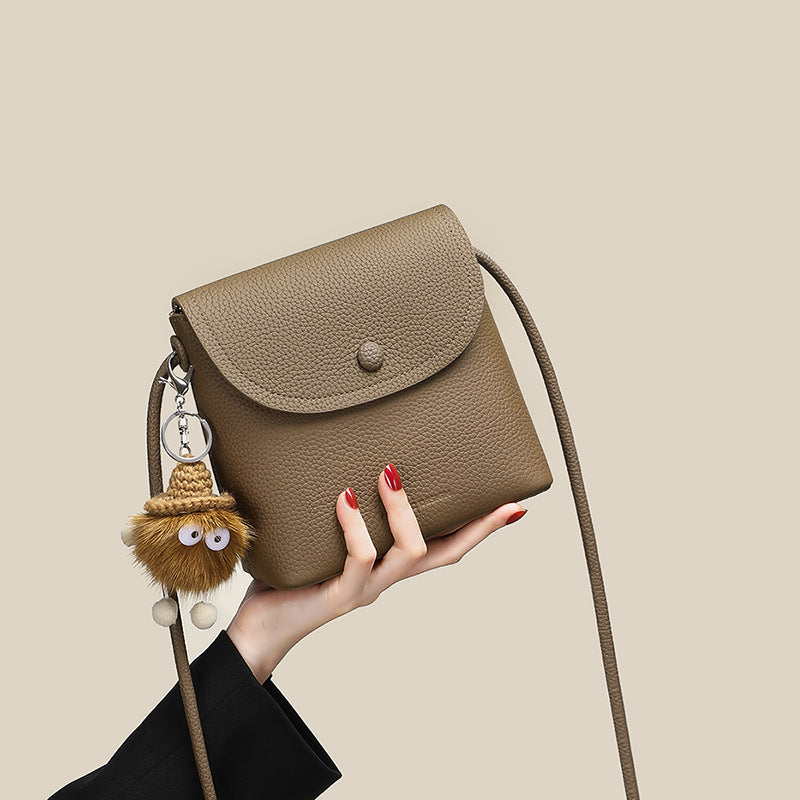 Women's Mobile Summer Leather Packet High-grade Crossbody Bags