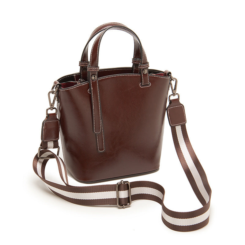 Women's Genuine Leather Fashion Underarm Cowhide Shoulder Bags