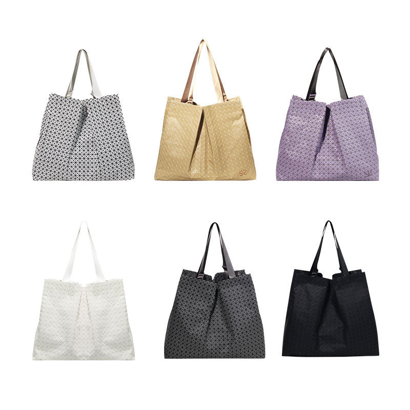 Women's Geometric Rhombus For Fashion Commuter Single Tote Bags