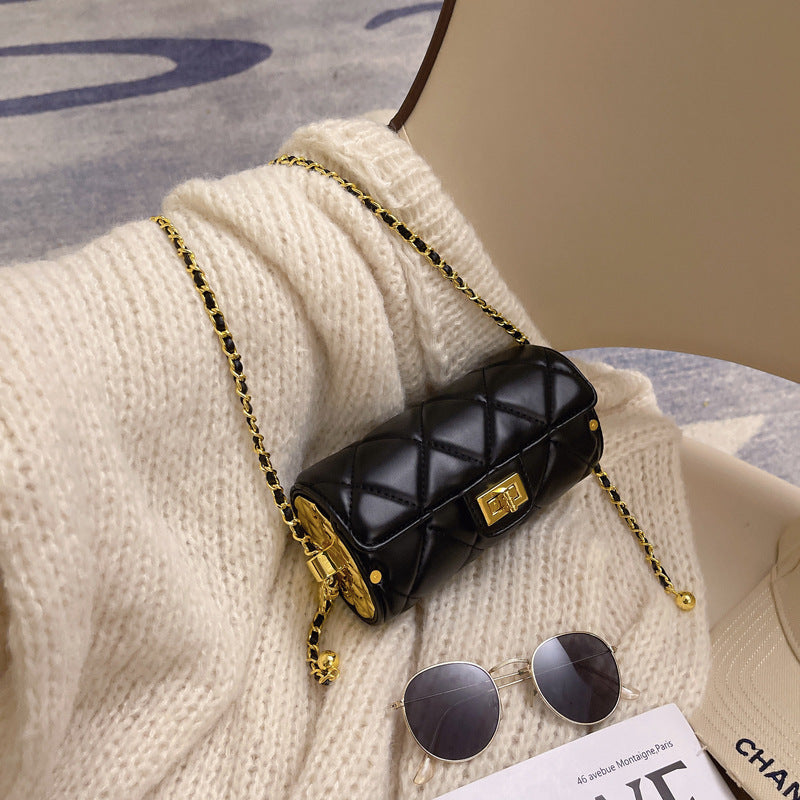Women's Beautiful Rhombus Chain Round Fashion Crossbody Bags