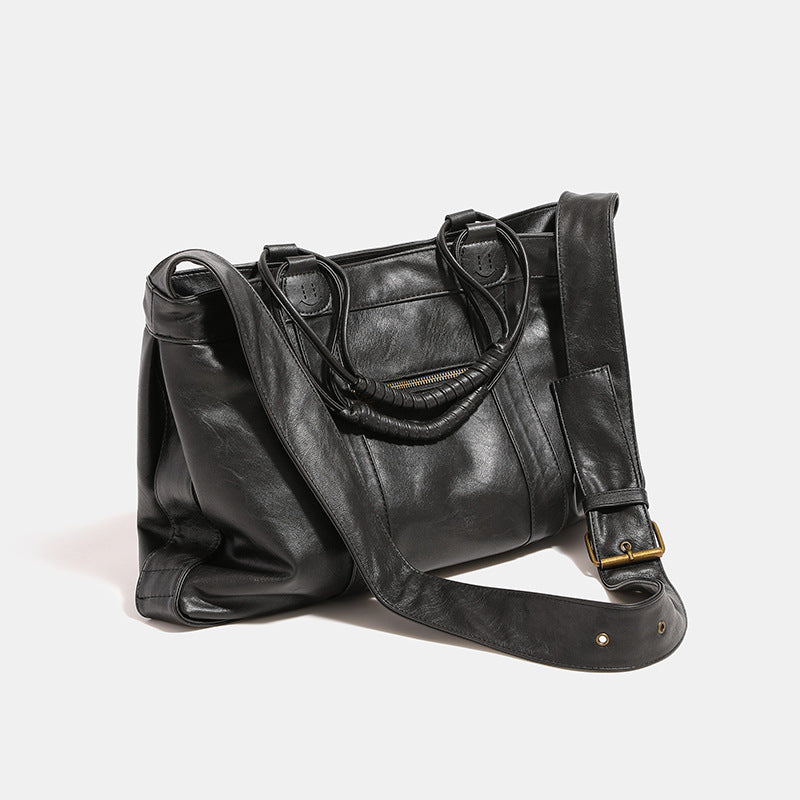 Women's Retro Class Commuter Simple Large Capacity Tote Bags