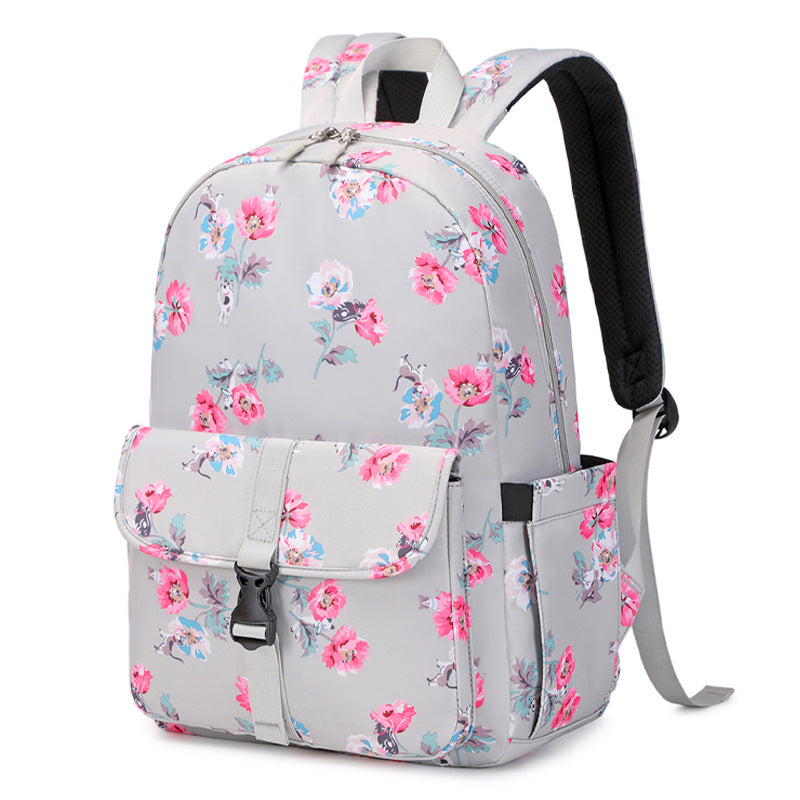Fresh Fashion The Campus Of College Middle School Students' Schoolbags