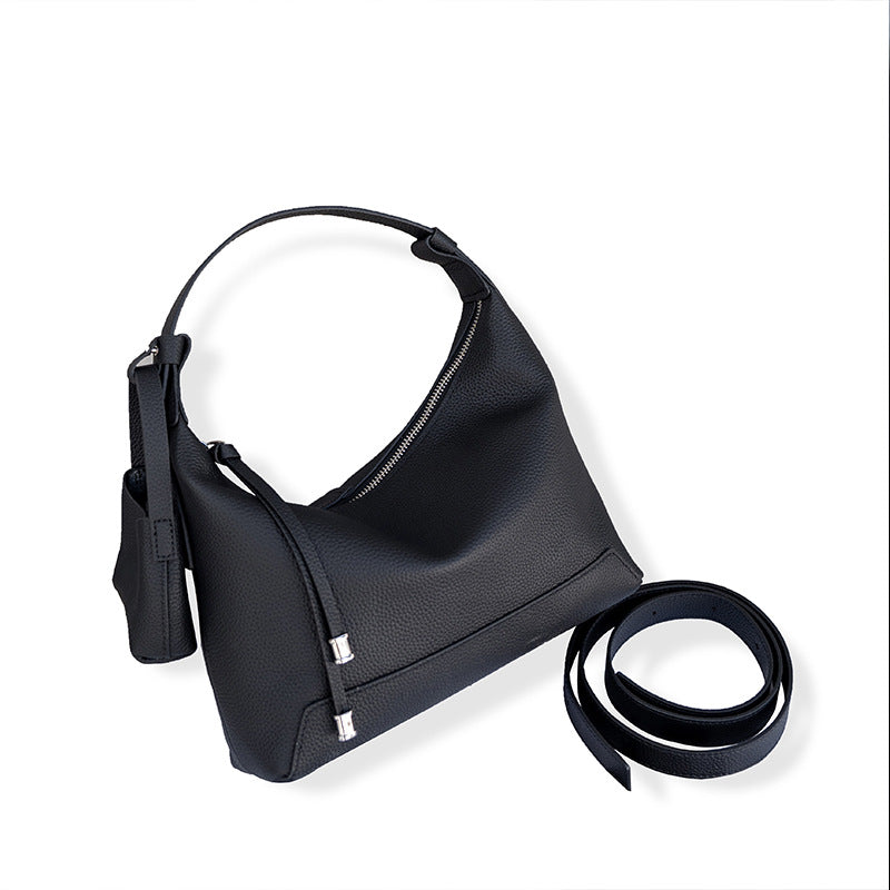 Women's Cowhide Korean Style Pillow Light Luxury Crossbody Bags