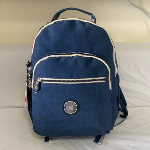 Summer Nylon Monkey Medium Side Commuter Backpacks